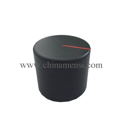 Black Zinc Alloy Knob